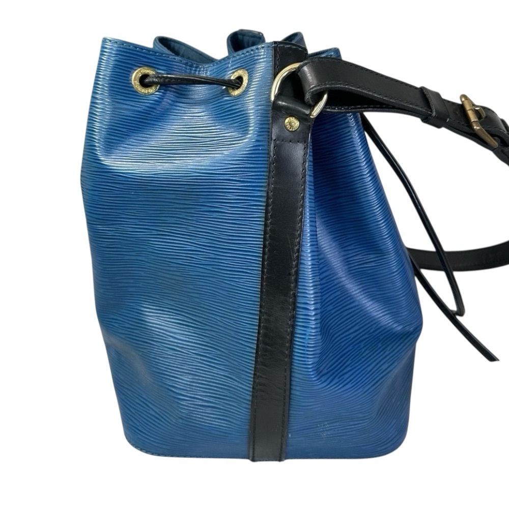 💙Vtg 90s LV Epi Leather Petit Noé Bucket Bag - Picture 4 of 16